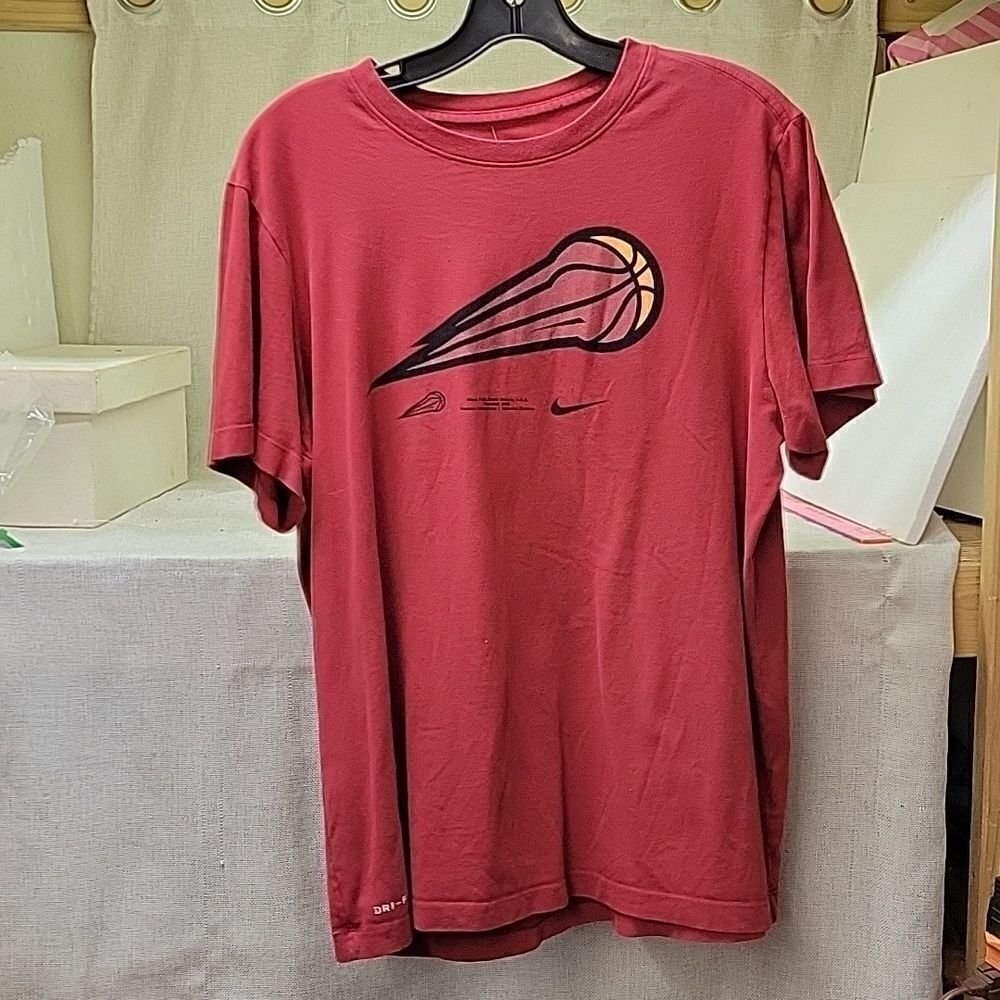 NBA Miami Heat Nike basketball Tshirt, size L.‎